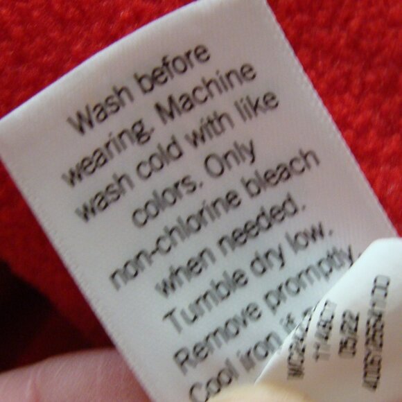 CROFT & BARROW Bright Red Sleeveless QUILTED VEST Jacket Sz 3X - Picture 7 of 8